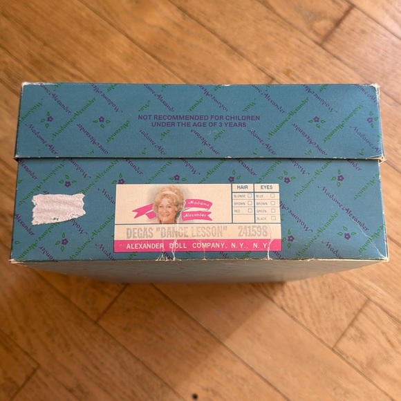 Madame Alexander doll 13” Degas dance lesson - Picture 2 of 11